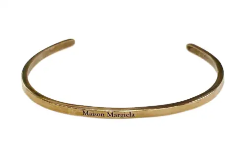Maison Margiela Silver Bangles Women's Gold