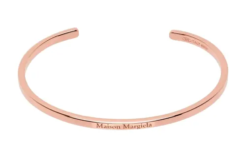 Maison Margiela 925 Sterling Silver Bangles Men's Rose Gold