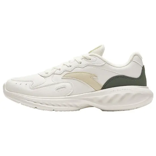 Anta Nebula Durable Breathable Low Top Casual Running Shoes Women's White