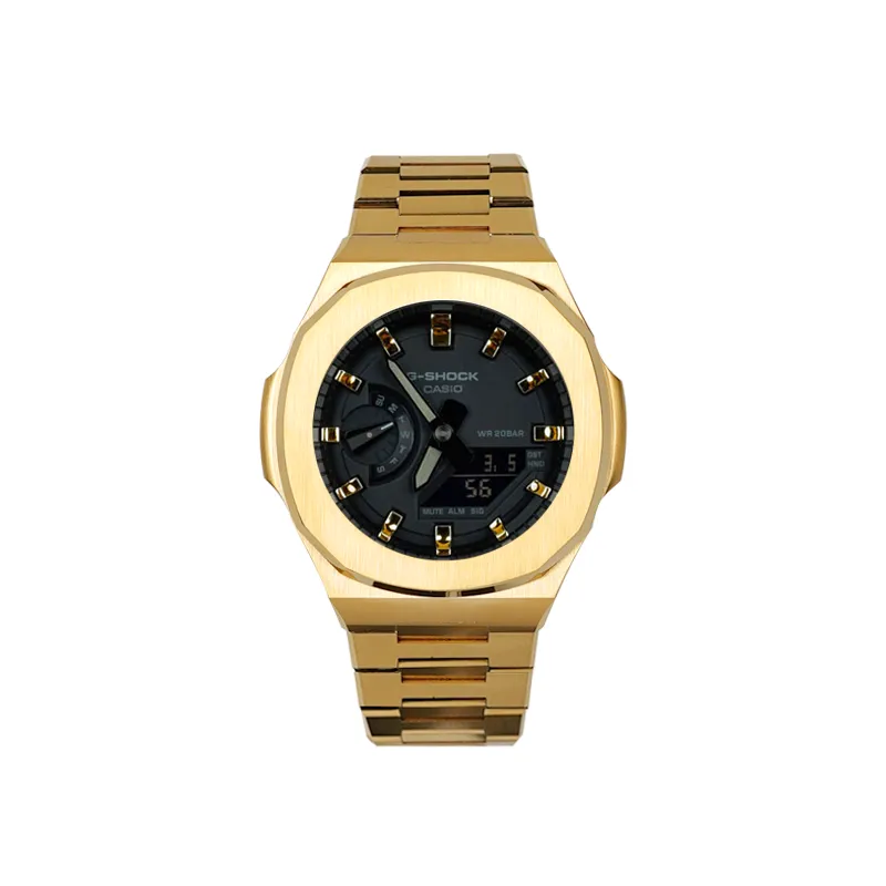 CASIO Unisex Liquid Crystal/Analog Dual Display Series 48.5mm Red Watch