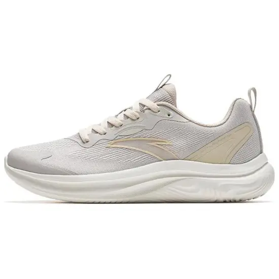 Anta Lingyun Low-Top Running Shoes Men's White Gray