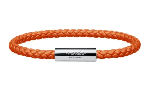 HERMES Palladium Plated Bangles Unisex