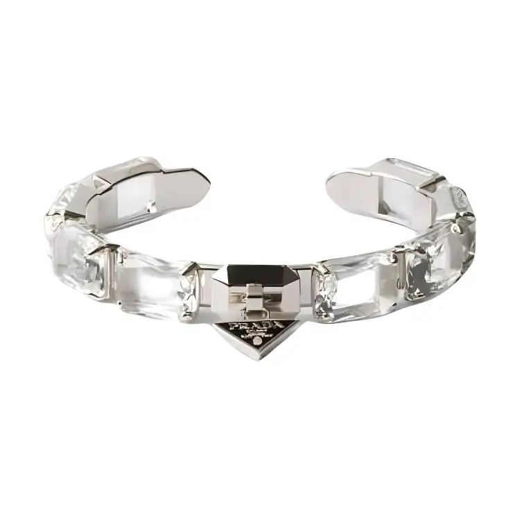 PRADA Crystal, Metal Bangles Women's Color