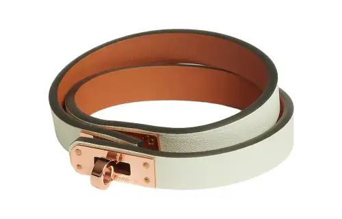 HERMES Kelly Bangles Women's Bubble Green