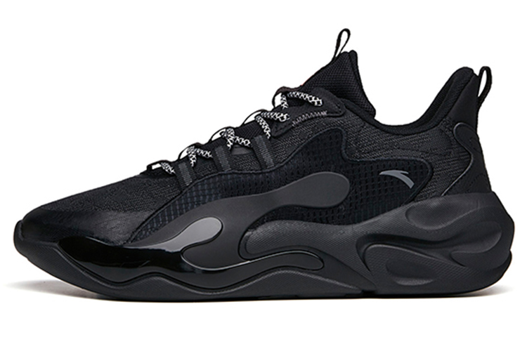 Anta Chao Bai Mesh Low top Sports Casual Shoes Men's Black