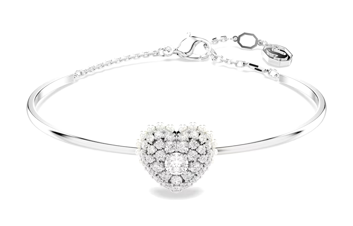 Женский Swarovski Hyperbola Heart (серебряный)