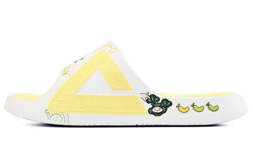 IDX x PEAK Statistic Sandals EVA Quiet Slip Resistant Slide Slippers Women's Baymax Bright Yellow