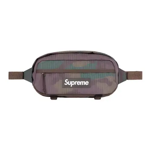 Supreme Nylon Fanny Pack Regular Unisex Woodland Camouflage