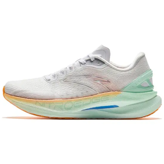 Anta Champion 2nd Gen Pro Cushioning Anti-Slip And Wear-Resistant Low-Top Running Shoes Women's Pure White