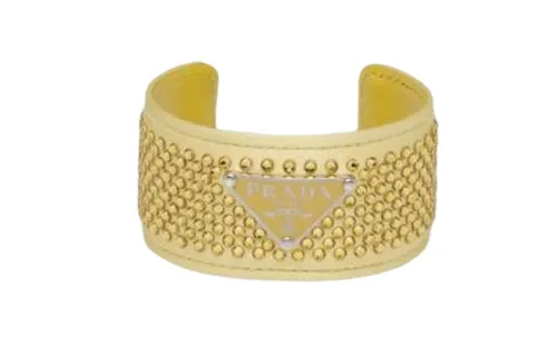 【Previous Season】crystal-embellished silk-satin bracelet