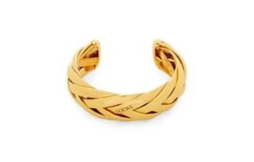 LOEWE 925 Sterling Silver Bangles Women's Gold