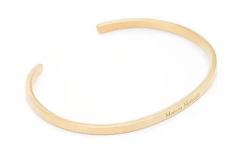 Maison Margiela Logo Engraved Bracelet