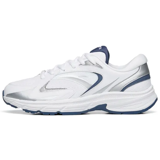 ANTA AT952 Running Shoes Men Low-Top ANTA White/Silver/Light Ink Blue