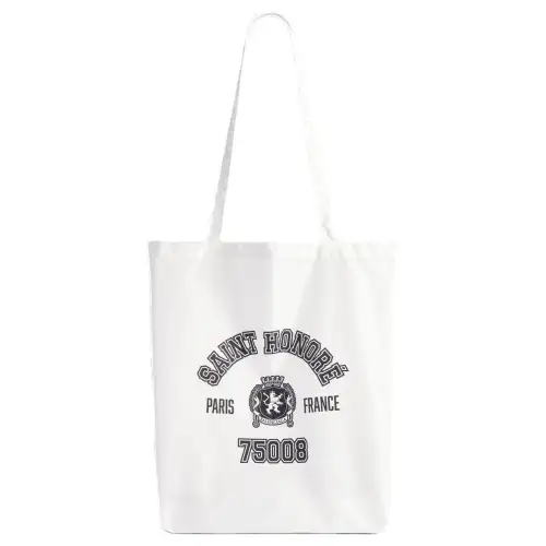 Balenciaga Nylon Tote Bag, Shopping Bag, Handbag, Shoulder Bag Medium Unisex White & Black