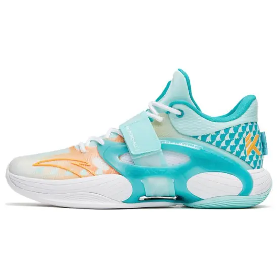 ANTA KT-SPLASH-V Basketball Shoes Men Low-Top White Green