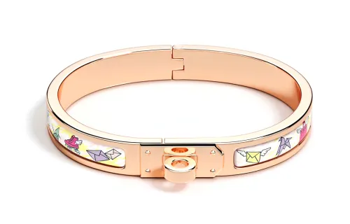 HERMES Mini Clic Kelly Bangles Women's