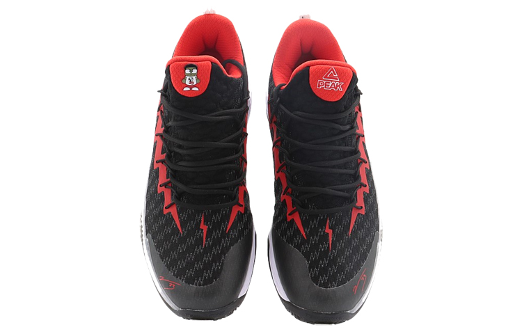 PEAK Lu Wei Fabric Slip Resistant, Abrasion Resistant, Breathable Low top Basketball Shoes Men’s