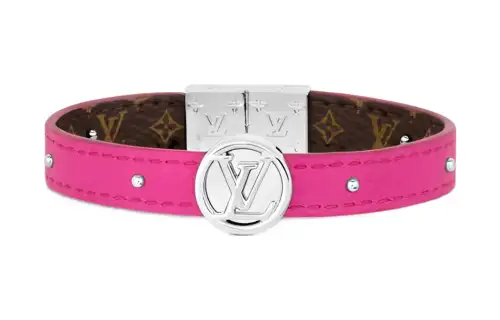 LOUIS VUITTON Circle Wristbands Women's Pink