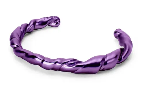 LOEWE Bangles Unisex Dark Purple
