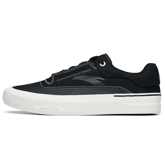 Anta Ao Li Non-slip Lightweight Low-Top Skateboard Shoes Men's Black