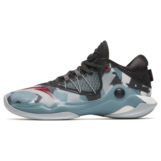 ANTA Skyline 1 Basketball Shoes Men Low-Top Blue Black
