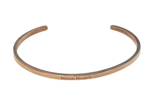 Maison Margiela Silver Bangles Men's Light Gold