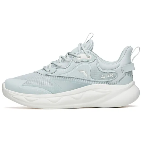 ANTA Mianbomb 2 Running Shoes Women's Low-Top White Gray Green
