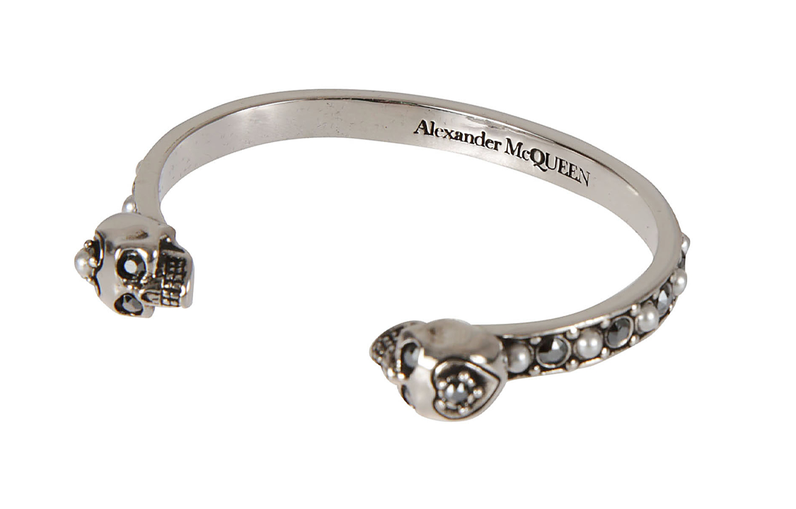 Женский браслет Alexander McQueen 553653J160Y1328 (серебристый) — фото 3