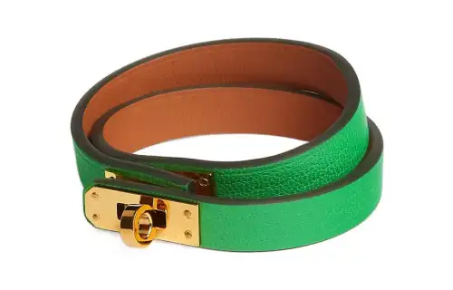 HERMES Kelly Bangles Women's Green