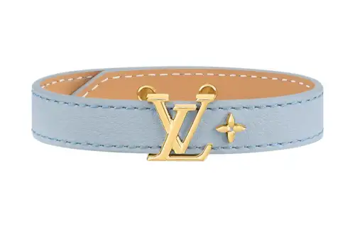 Louis Vuitton 2021-2025 Leather Lv Iconic Bracelet costume bracelet