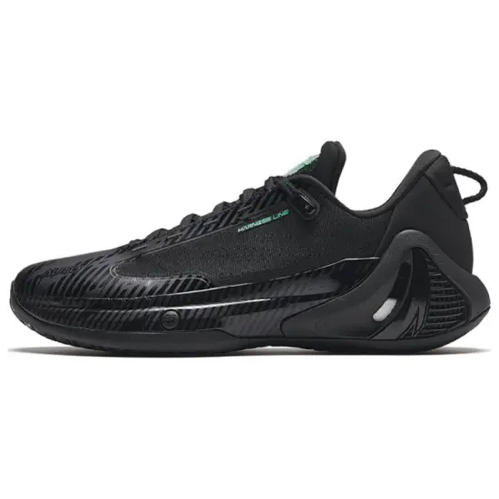 ANTA GH4 Basketball Shoes Men Low-Top Black