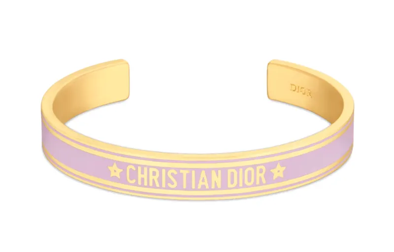 DIOR Metal, Lacquered Bangles Women's Gold
