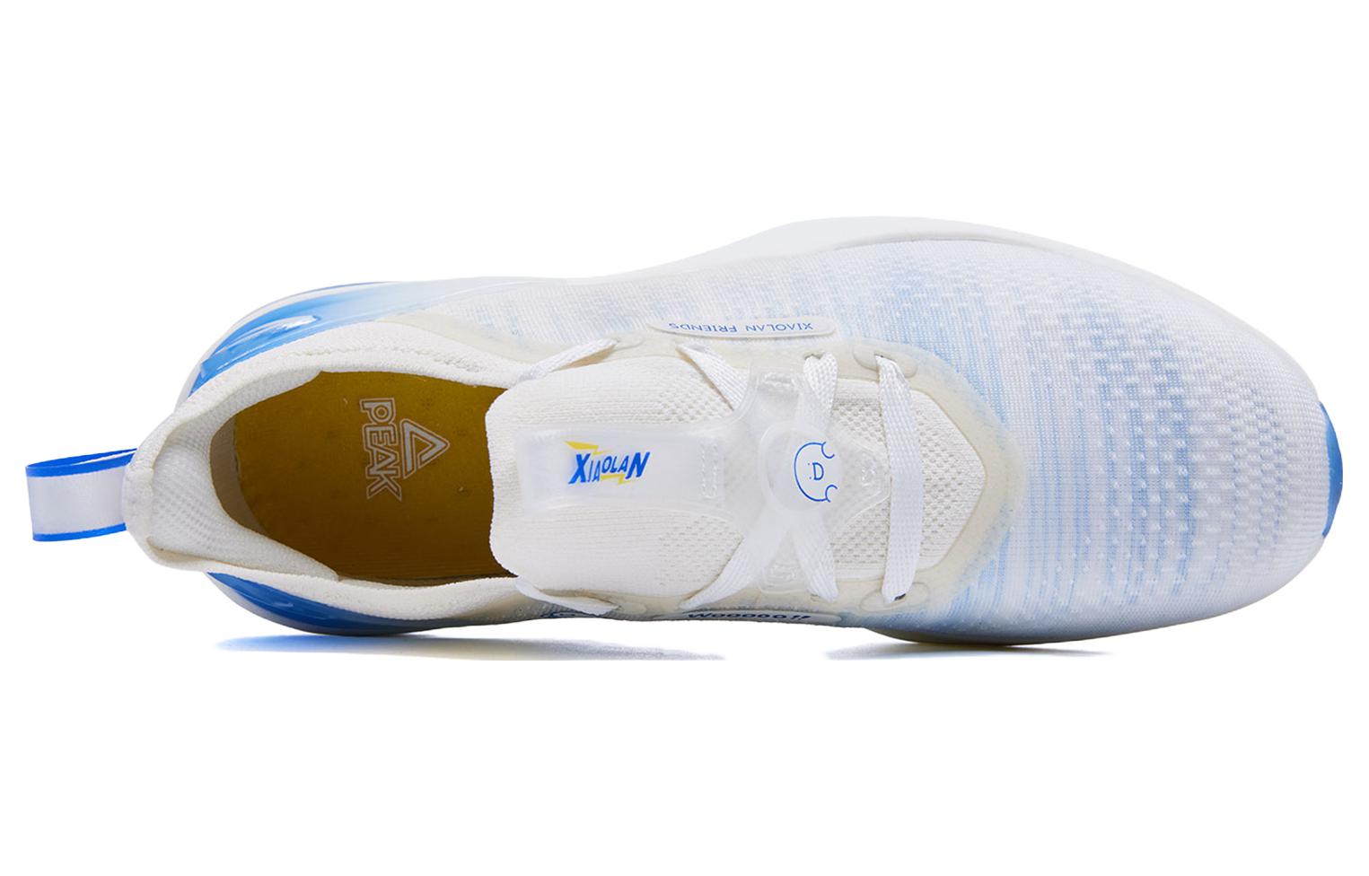 PEAK State Pole 4.0 Running Shoes Men’s Low Top White/Beige/Blue
