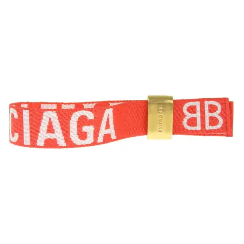 Balenciaga Polyester Bangles Women's Red
