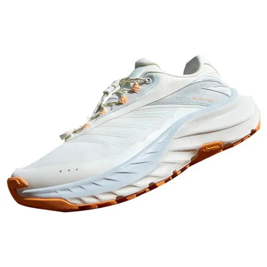 Anta Wilderness Exploration Wear-resistant And Lightweight Low-Top Running Shoes Men's White