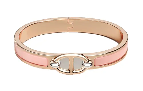 HERMES Mini Clic Chaine D'Ancre Bangles Women's