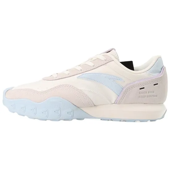 Anta Life Collection Anti-Slip And Wear-Resistant Lightweight Low-Top Sports Casual Shoes Women's White Blue