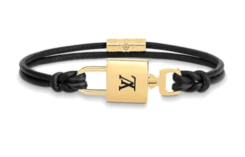 Lv M8819F Lv Padlock Bracelet