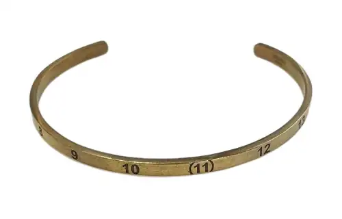 Maison Margiela Silver Bangles Women's Gold