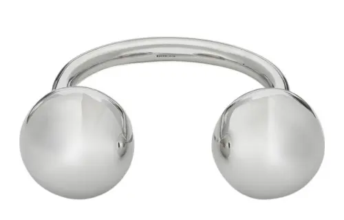 GUCCI Bangles Unisex Silver
