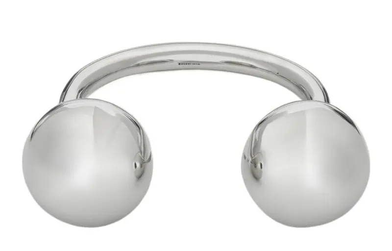 GUCCI Bangles Unisex Silver