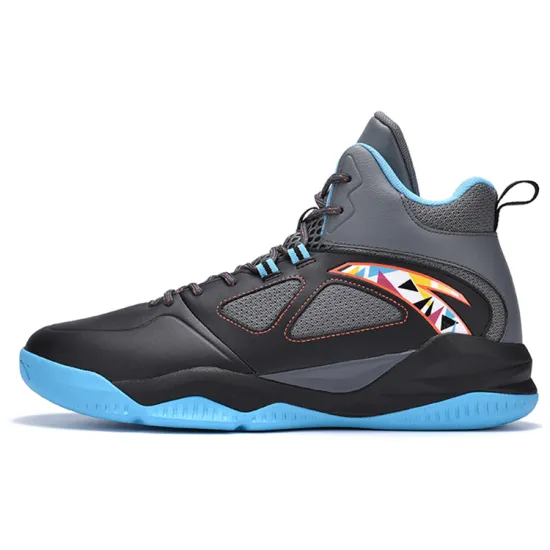 ANTA Bastard Vintage Basketball Shoes Men High Top Black