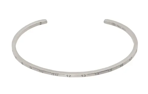 Maison Margiela 925 Sterling Silver Bangles Men's Silver