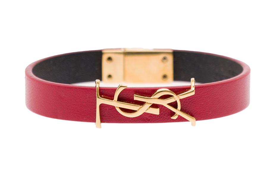 Женский браслет SAINT SAINT LAURENT (красный)