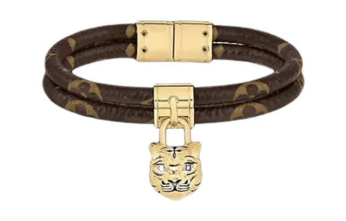 LOUIS VUITTON Bracelets Unisex Brown