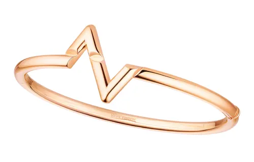 LOUIS VUITTON Lv Volt Upside Down Bracelet Yellow Gold