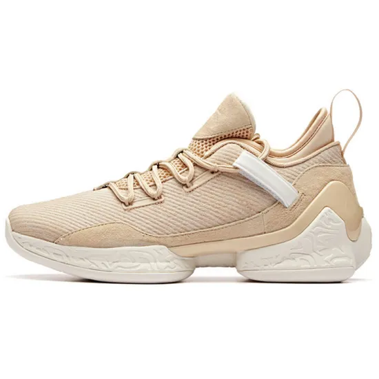 ANTA UFO2.0 Basketball Shoes Men Low-Top Oat Gray/ANTA White