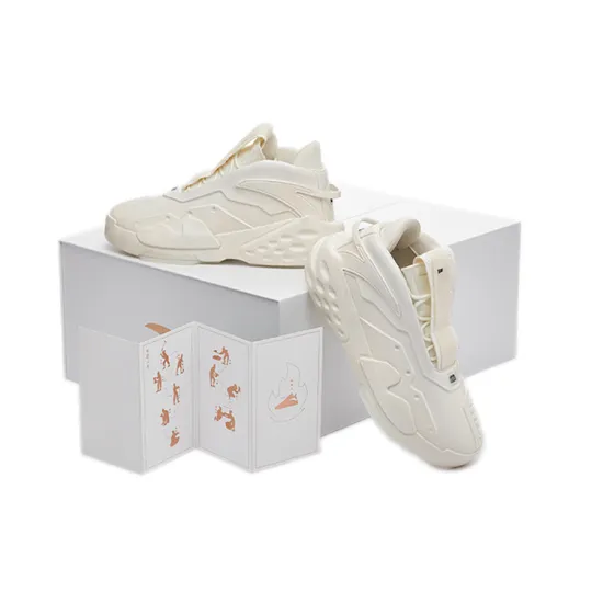 ANTA Bastard Casual Shoes Women's High-Top White