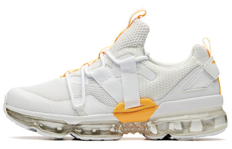 Anta SEEED Nomad Air Cushion Low top Running Shoes Women's White Mango Orange