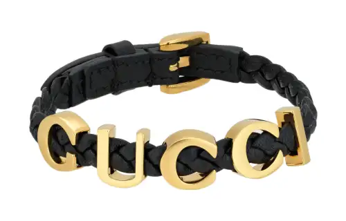 GUCCI Brass Bangles Unisex Gold